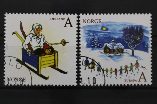 Norwegen, MiNr. 1736-1737 A, gestempelt