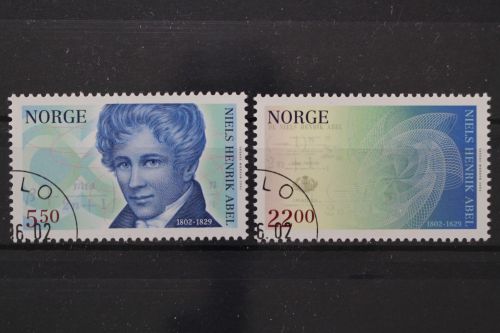 Norwegen, MiNr. 1434-1435, gestempelt