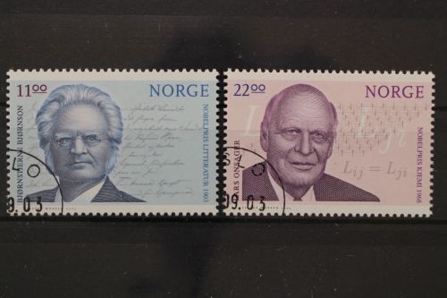 Norwegen, MiNr. 1482-1483, gestempelt