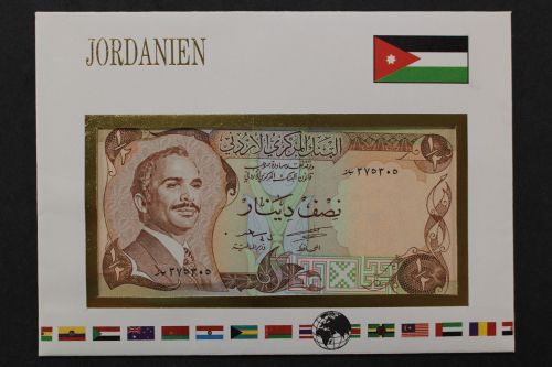 Jordanien, Banknotenbrief