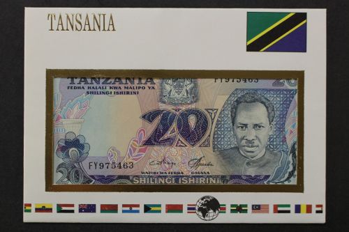 Tansania, Banknotenbrief