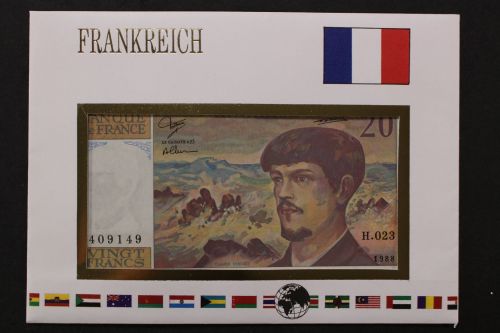 Frankreich, Banknotenbrief
