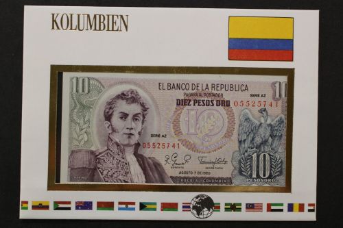 Kolumbien, Banknotenbrief