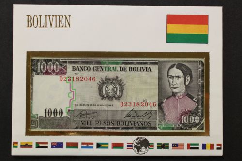 Bolivien, Banknotenbrief