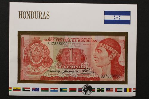 Honduras, Banknotenbrief