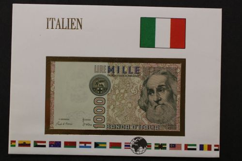 Italien, Banknotenbrief