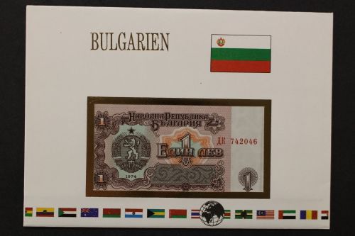 Bulgarien, Banknotenbrief