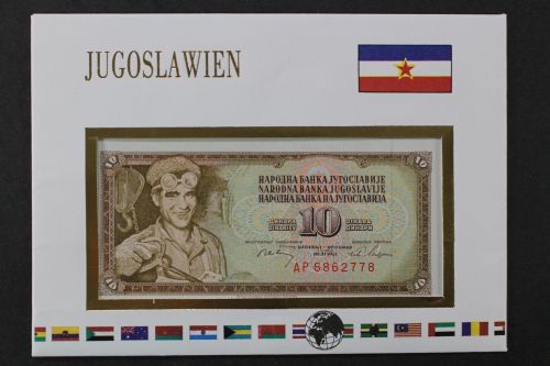 Jugoslawien, Banknotenbrief
