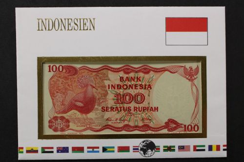 Indonesien, Banknotenbrief