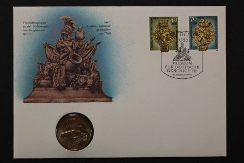 DDR, Numisbrief, Zeughaus, 6.3.1990