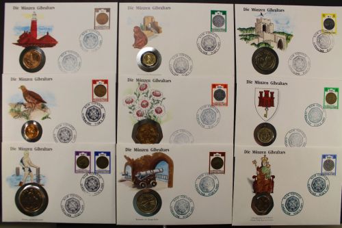 Gibraltar, Die Münzen Gibraltars, 9 Numisbriefe, 1.10.1989