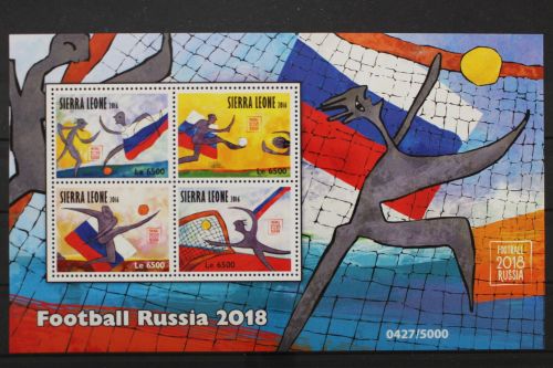 Sierra Leone, MiNr. 7508-7511 Kleinbogen, postfrisch