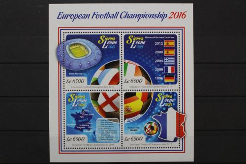 Sierra Leone, MiNr. 6198-6201 Kleinbogen, postfrisch