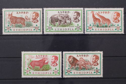 Äthiopien, MiNr. 408-413, postfrisch