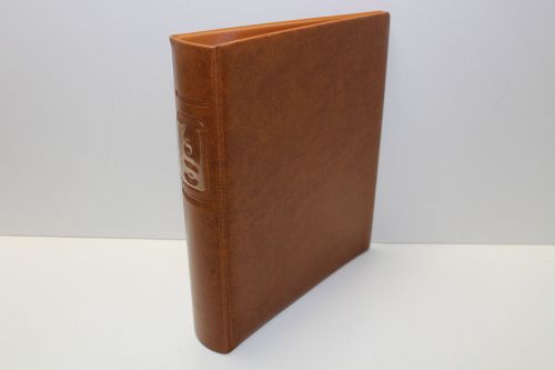 Lindner, ETB-Album "CLASSIC", brauner Ringbinder ohne Kassette