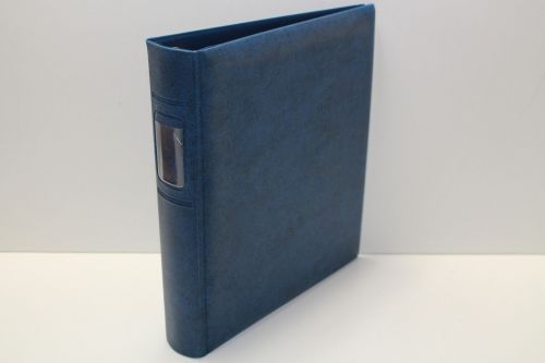 Lindner, ETB-Album "CLASSIC", blauer Ringbinder ohne Kassette