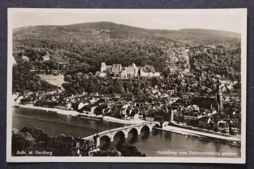 Heidelberg, vom Philosophenweg gesehen
