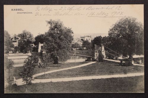 Kassel, Drahtbrücke