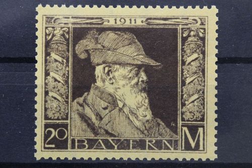 Bayern, MiNr. 91 Type I, postfrisch