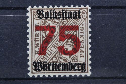 Württemberg, MiNr. 271, postfrisch