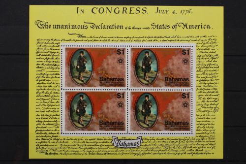 Bahamas, MiNr. Block 16, postfrisch