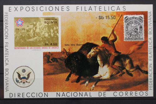 Bolivien, MiNr. Block 68, postfrisch