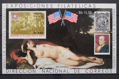 Bolivien, MiNr. Block 67, postfrisch
