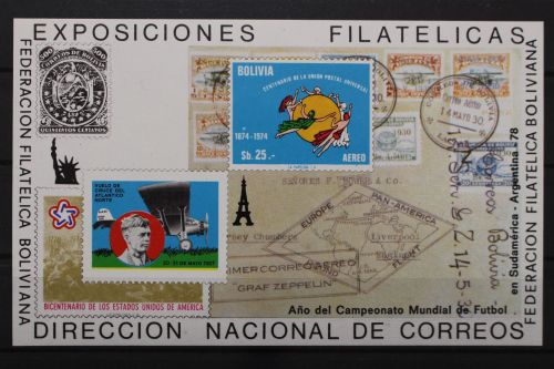 Bolivien, MiNr. Block 81, postfrisch