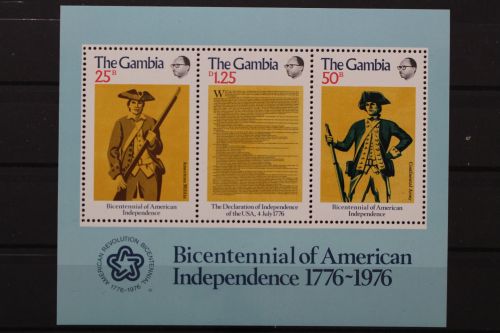 Gambia, MiNr. Block 1, postfrisch