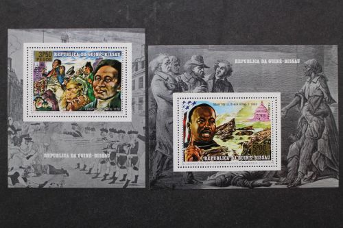 Guinea-Bissau, MiNr. Block 50 A - 51 A, postfrisch