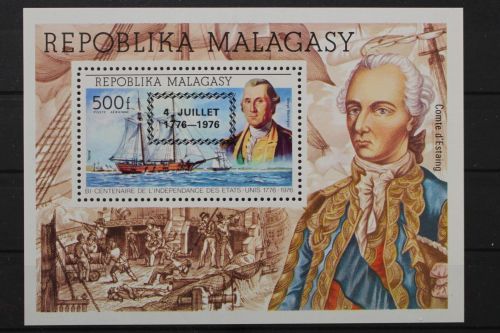 Madagaskar, MiNr. Block 14, postfrisch