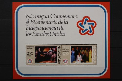 Nicaragua, MiNr. Block 93, postfrisch