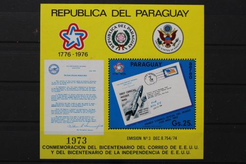 Paraguay, MiNr. Block 280, postfrisch