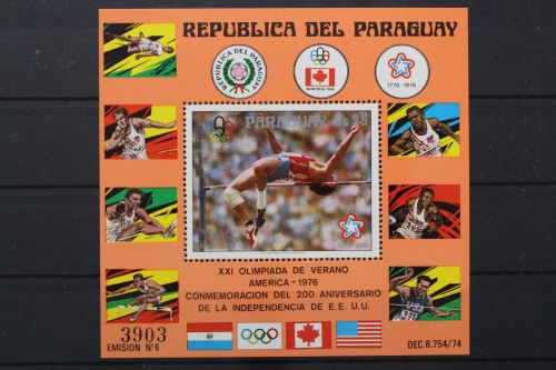 Paraguay, MiNr. Block 288, postfrisch