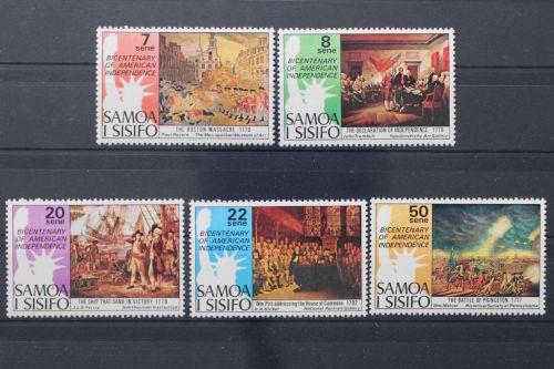 Samoa, MiNr. 328-332, postfrisch