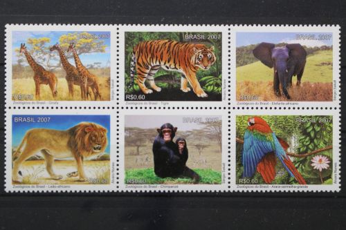 Brasilien, MiNr. 3514-3519 Sechserblock, postfrisch