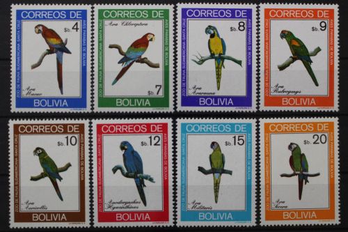 Bolivien, MiNr. 969-976, postfrisch