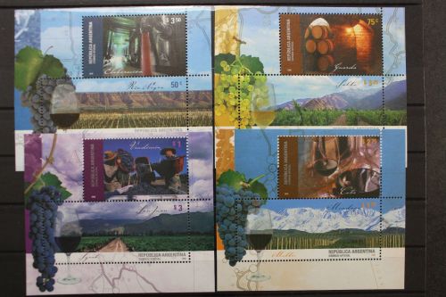 Argentinien, MiNr. 3025-3032, 4 H-Blätter, postfrisch