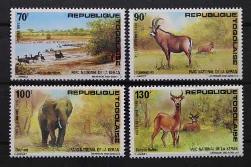 Togo, MiNr. 1986-1989, postfrisch