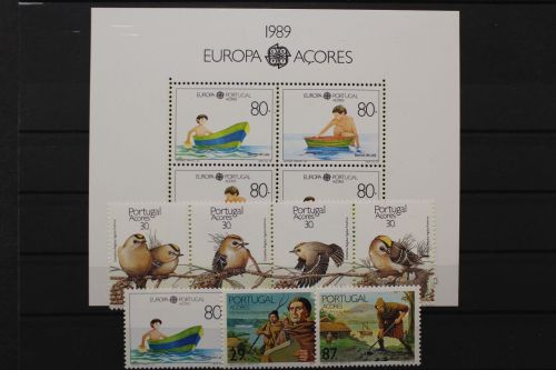 Azoren, MiNr. 397-404, Jahrgang 1989, postfrisch