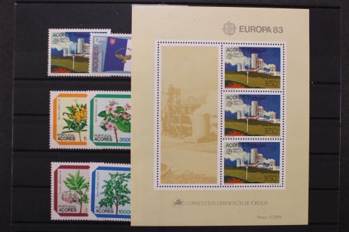 Azoren, MiNr. 356-361, Jahrgang 1983, postfrisch