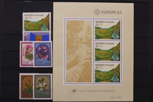 Madeira, MiNr. 84-89, Jahrgang 1983, postfrisch