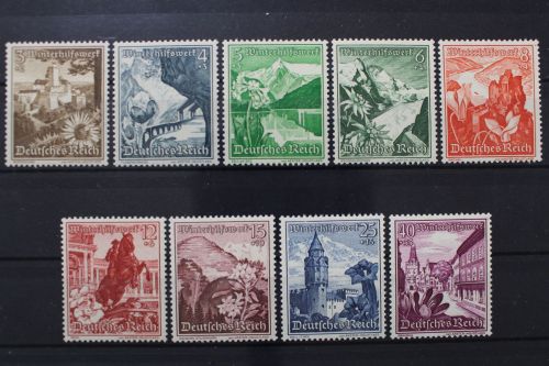 Deutsches Reich, MiNr. 675-683, postfrisch