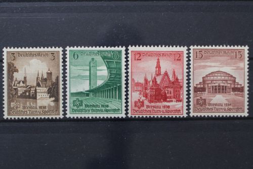 Deutsches Reich, MiNr. 665-668, postfrisch