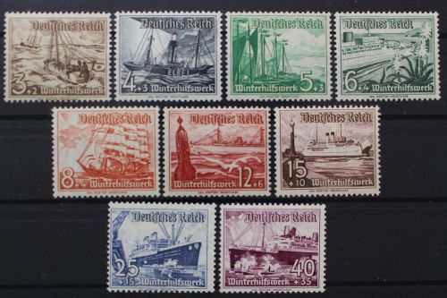 Deutsches Reich, MiNr. 651-659, postfrisch