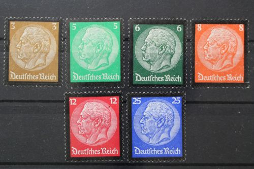 Deutsches Reich, MiNr. 548-553, postfrisch