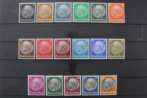 Deutsches Reich, MiNr. 512-528, postfrisch