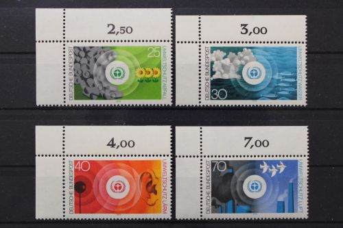 Deutschland (BRD), MiNr. 774-777 Ecken links unten, postfrisch