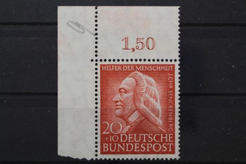 Deutschland (BRD), MiNr. 175 Ecke links oben, postfrisch
