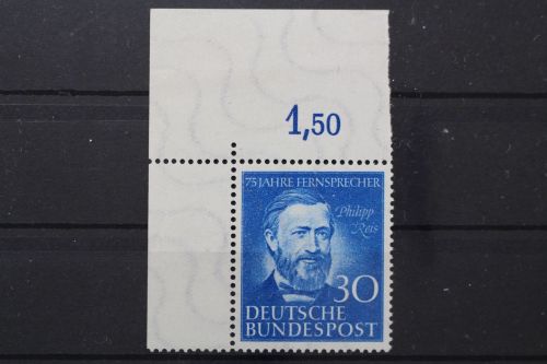 Deutschland (BRD), MiNr. 161 Ecke links oben, postfrisch